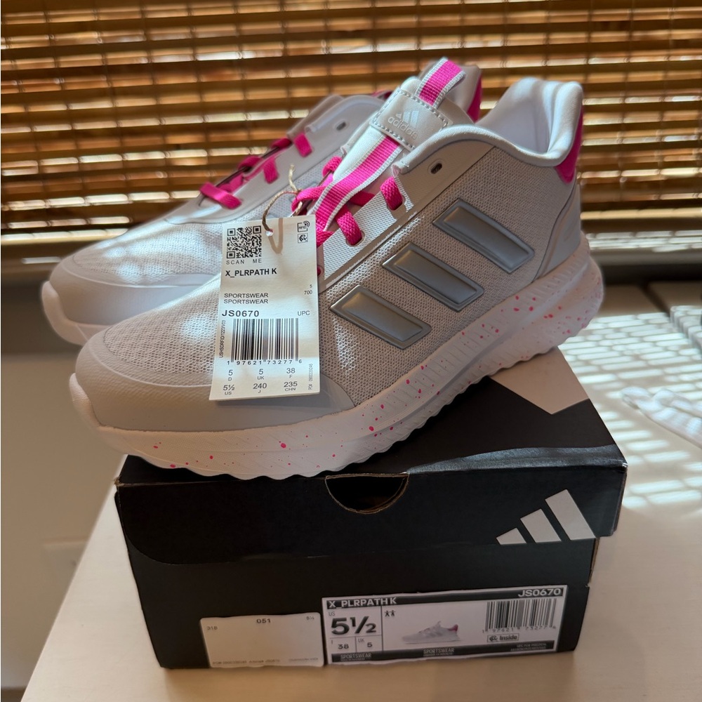 NEW Adidas Big Kids X_Plrpath sz 5.5